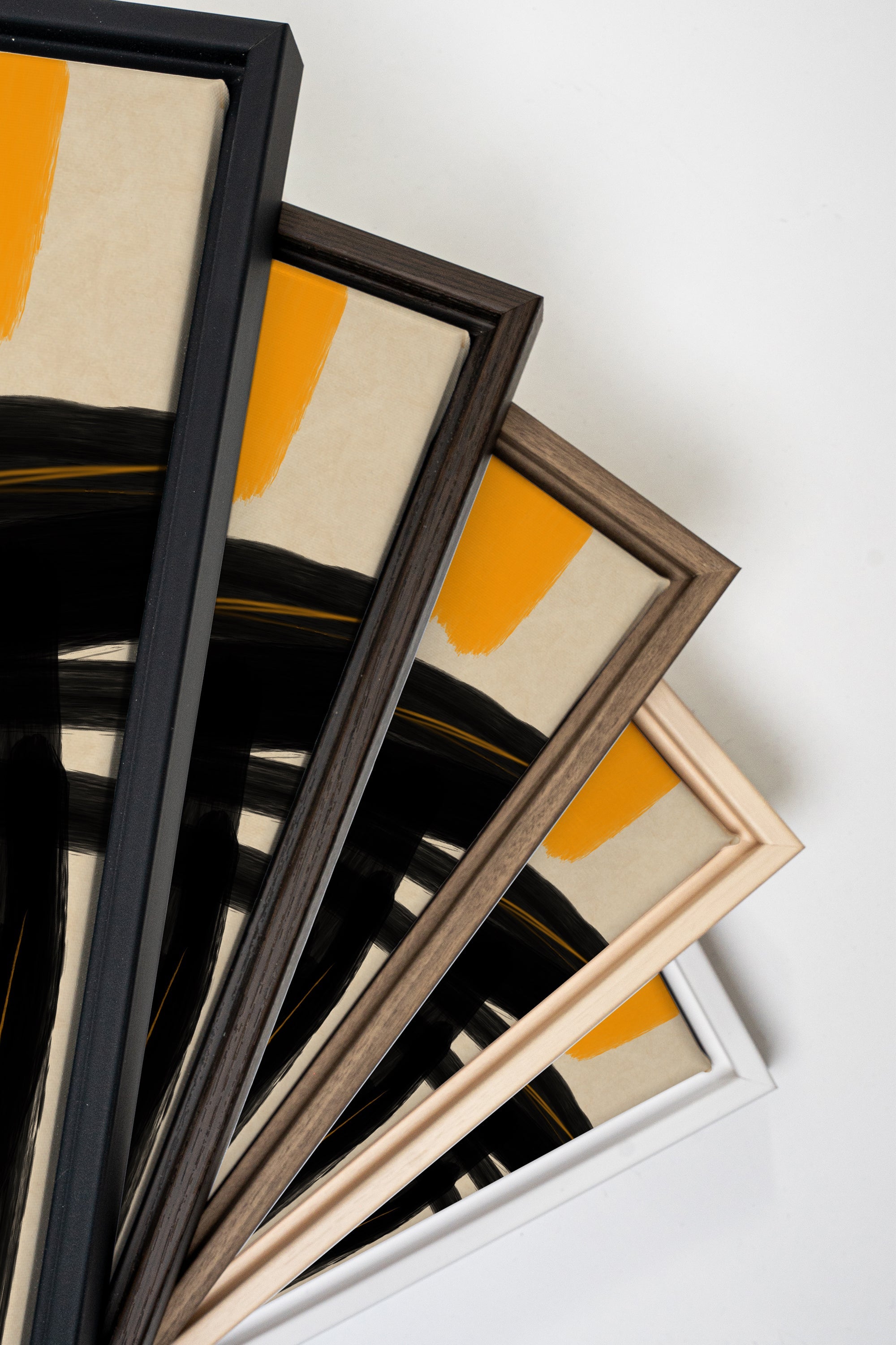SOLAR MOTION, Oeuvre sur toile étirée, encadré Noir