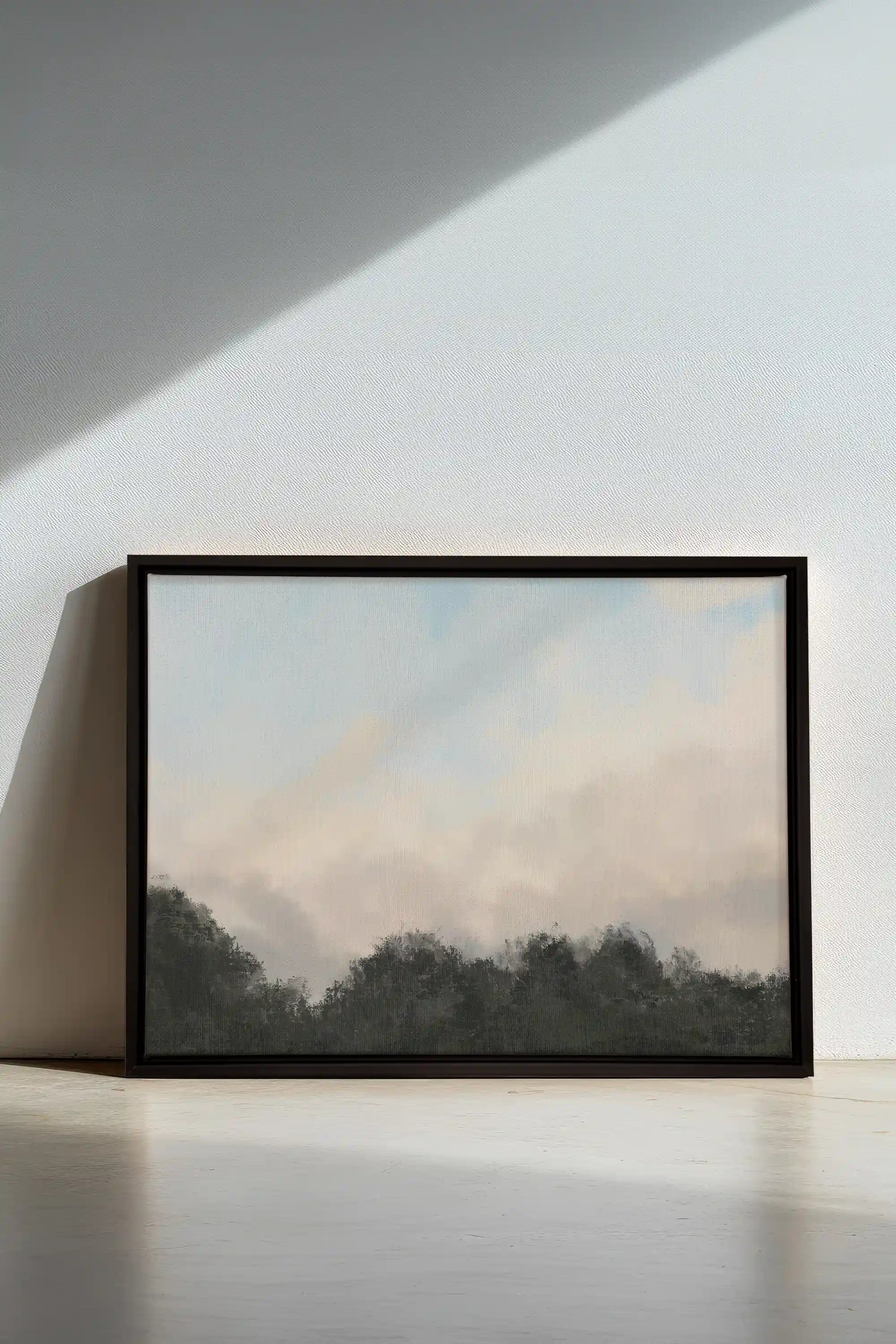 DAWNS, Oeuvre sur toile étirée, encadré Noir