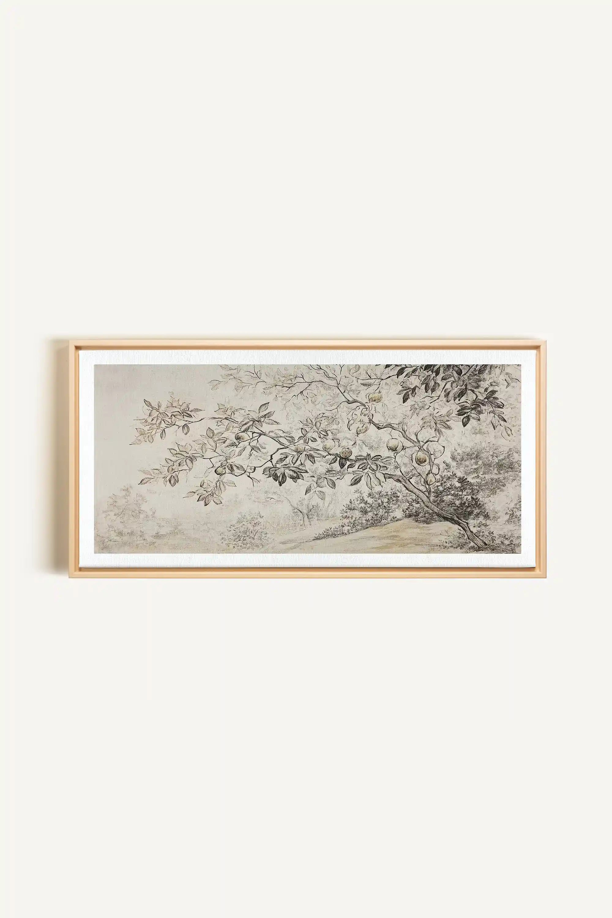 GOLDEN HARVEST, Artwork on stretched canvas, framed Natural Light