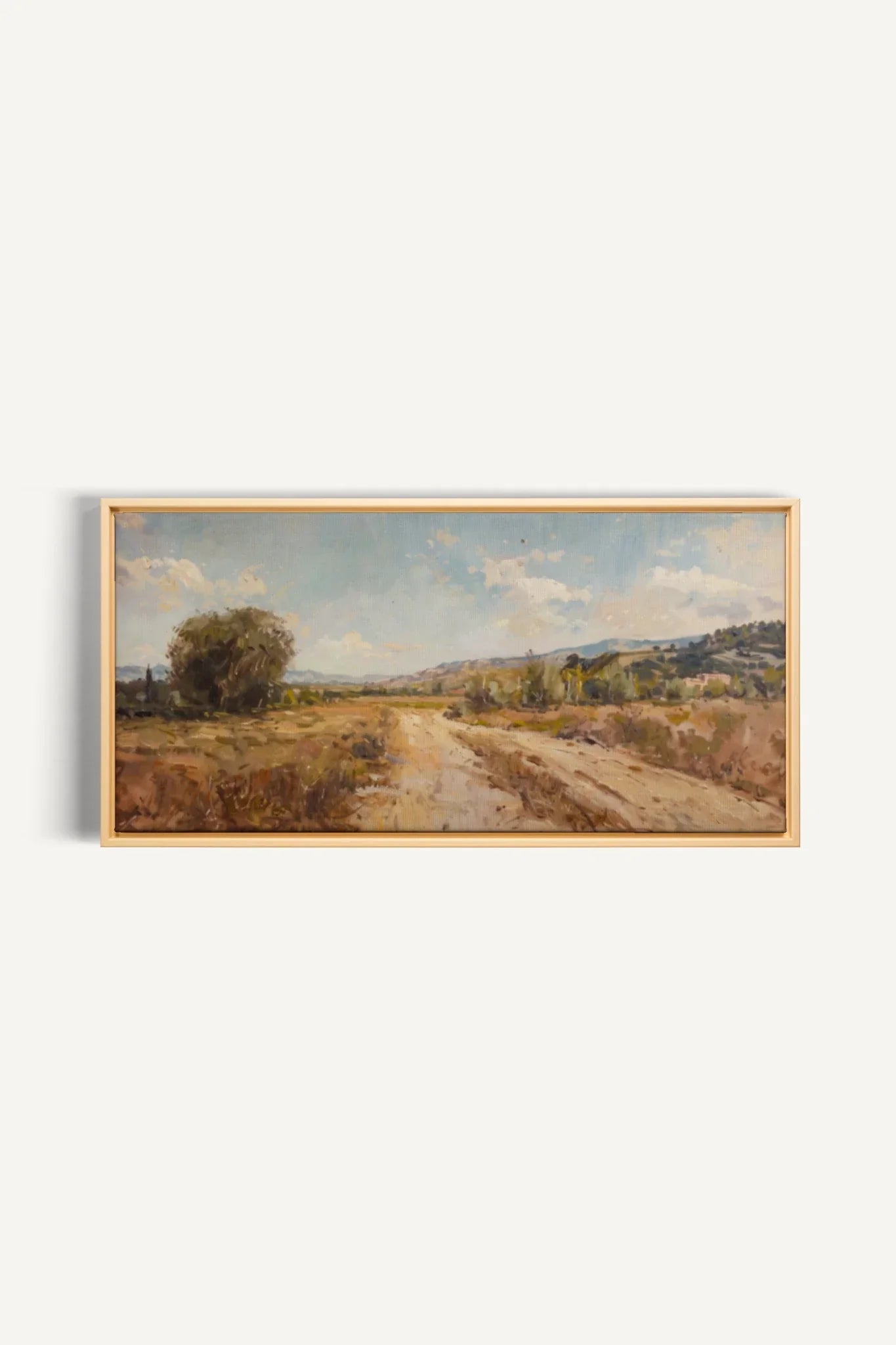 OLEKA CANVAS - Andalusian Mirage, Oeuvre sur toile étirée, encadré Naturel Clair