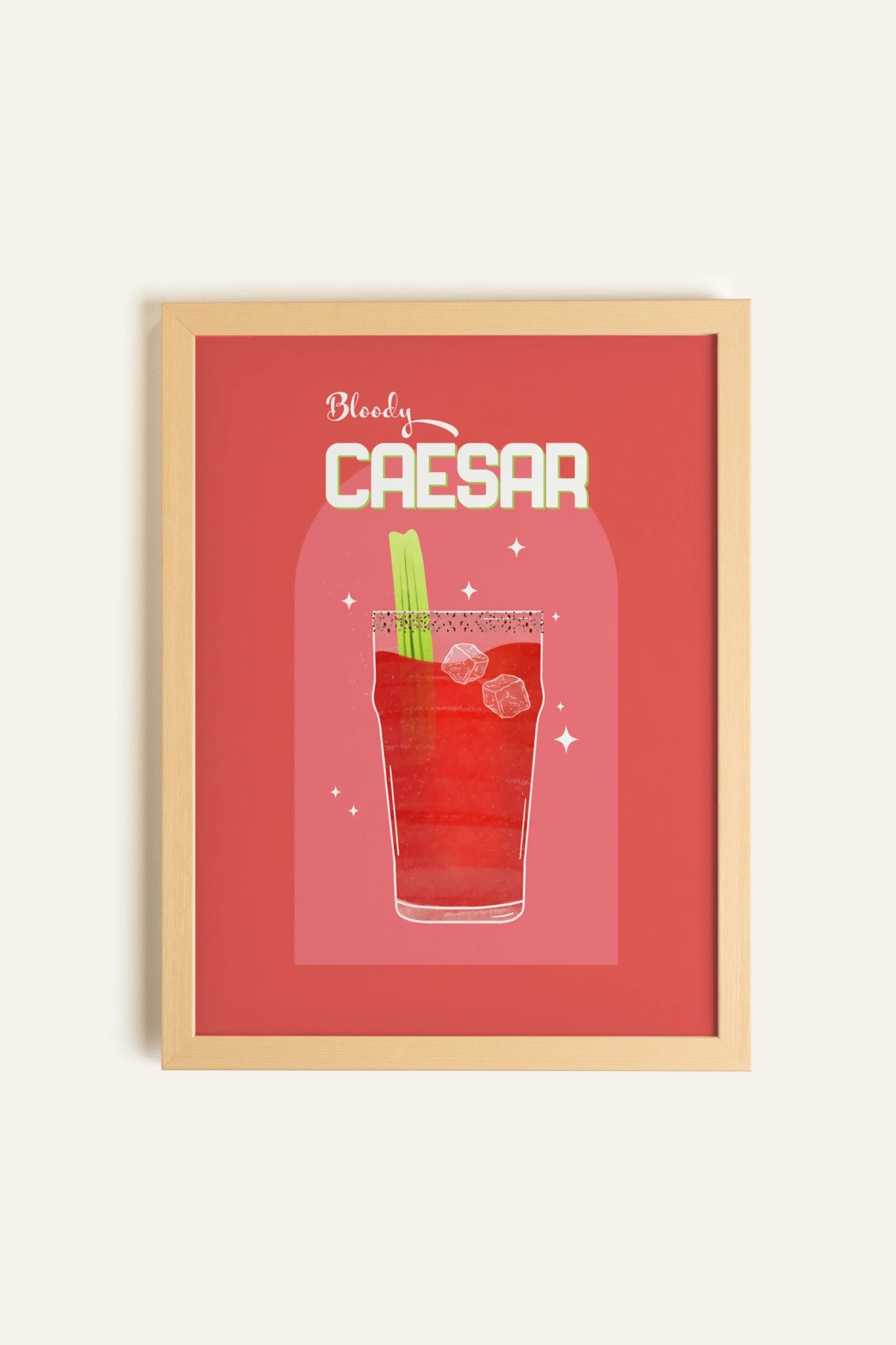 BLOODY CAESAR, Toile Rigide