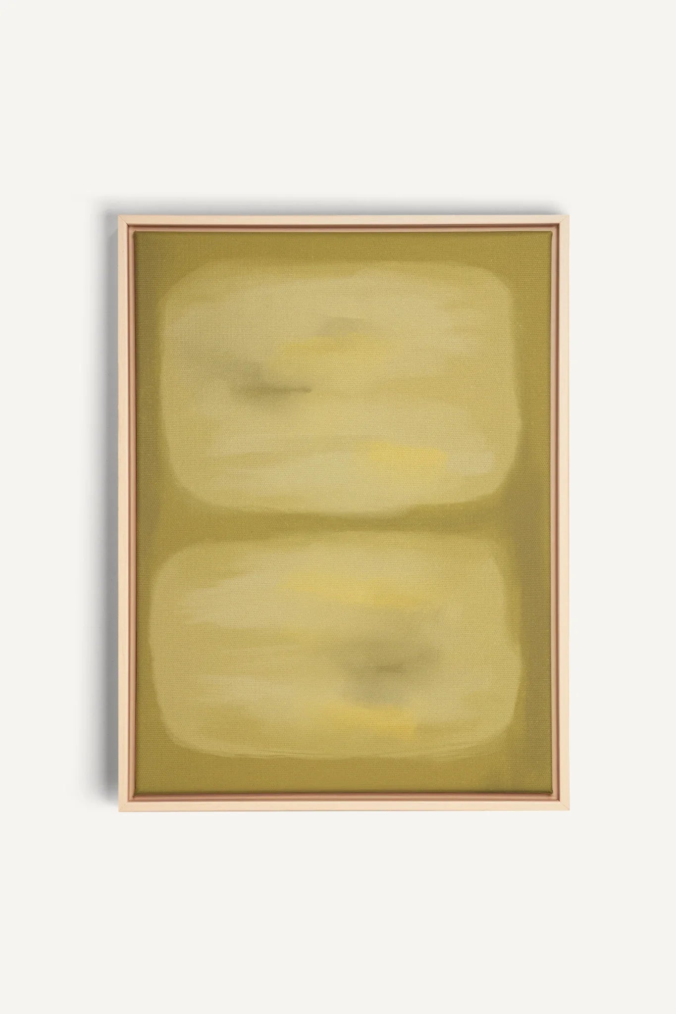 BUTTERLIGHT, Work on stretched canvas, framed Naturel Clair
