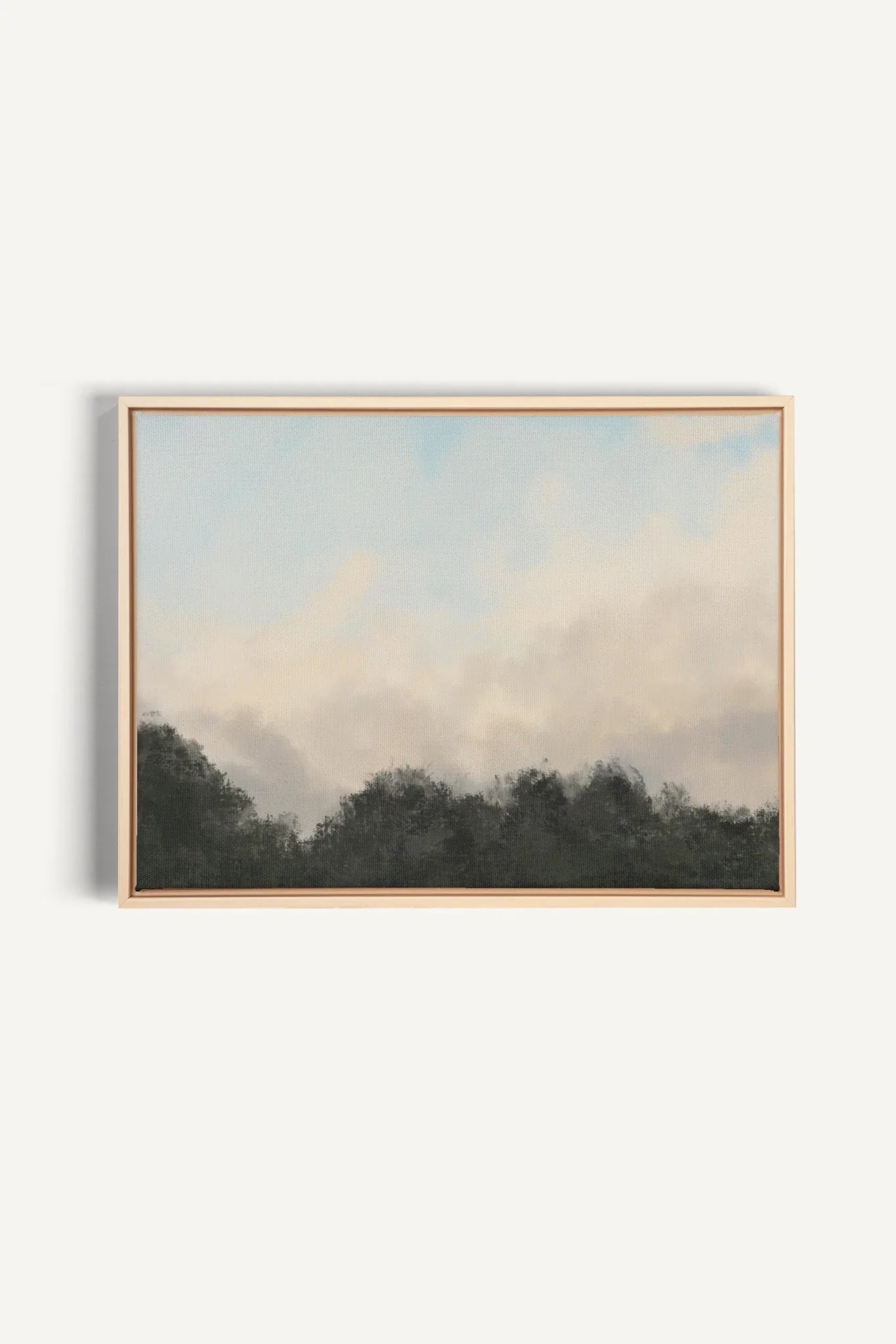 DAWNS, Oeuvre sur toile étirée, encadré Naturel Clair