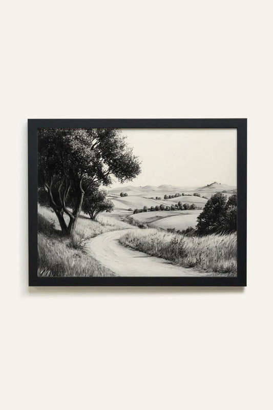 DOUCEUR DES COLLINES, Toile Rigide