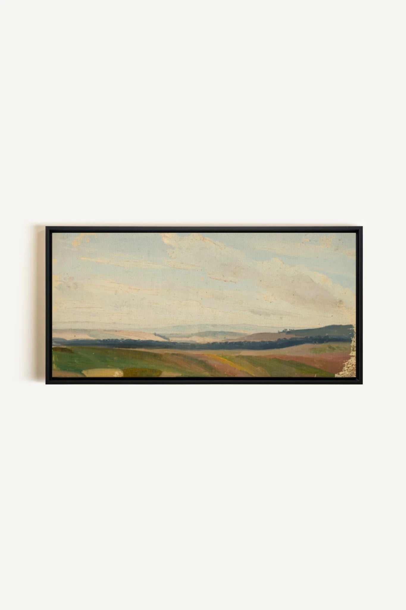 DREAMLIGHT, Artwork on stretched canvas, framed in black