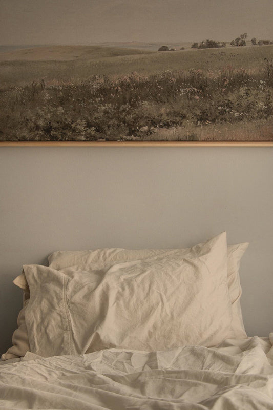 MUTED GREEN MEADOW, Oeuvre sur toile étirée