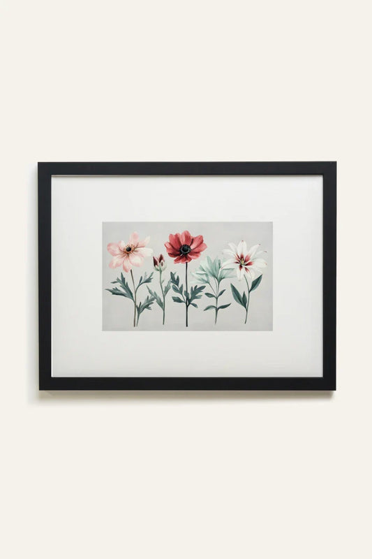 FLEURS DE SAISON, Toile Rigide