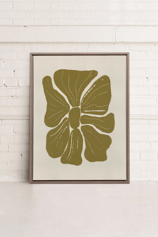 FLORAL, Oeuvre sur toile étiré