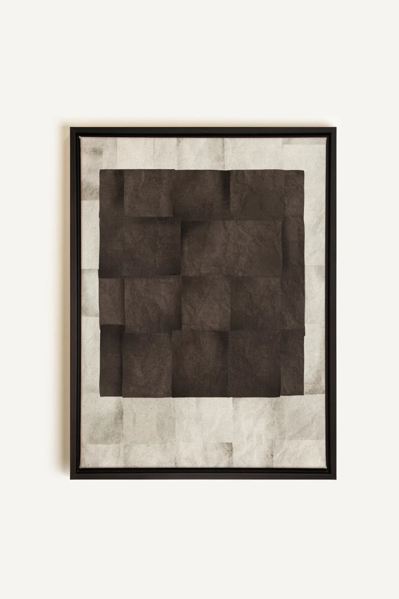 OLEKA CANVAS - GENESIS, Oeuvre sur toile étirée, encadré Noir