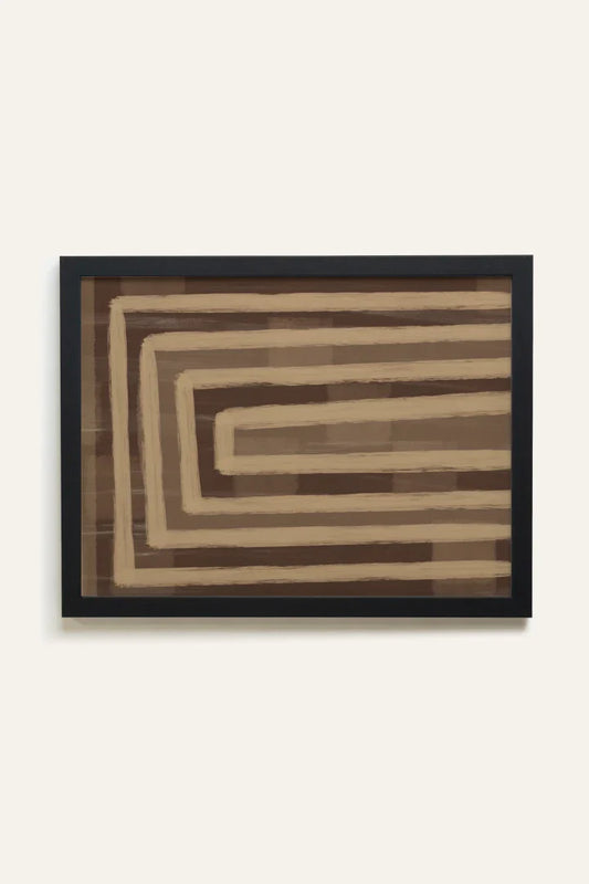 GOLDEN MAZE, Toile Rigide