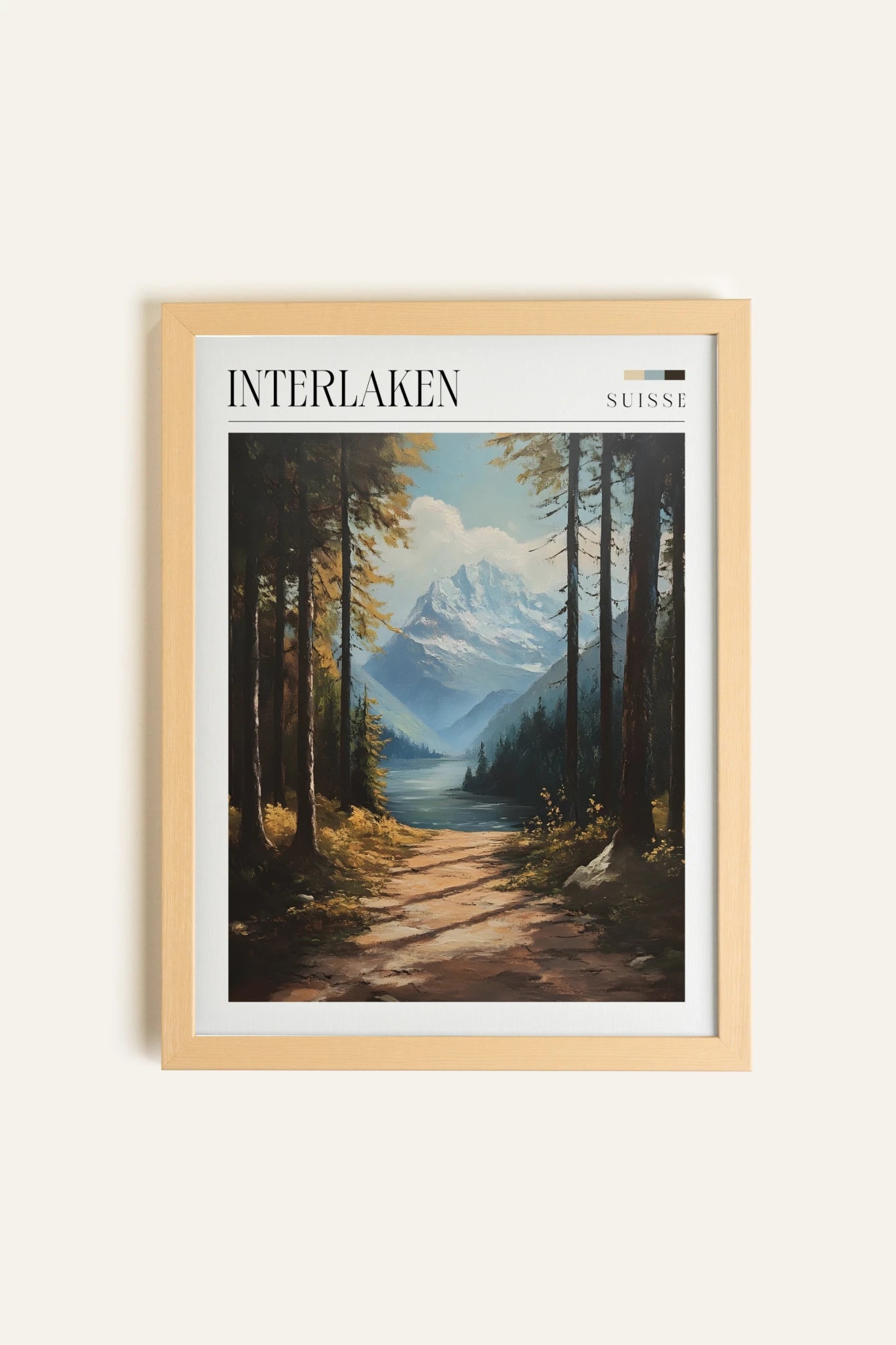 INTERLAKEN, Toile Rigide