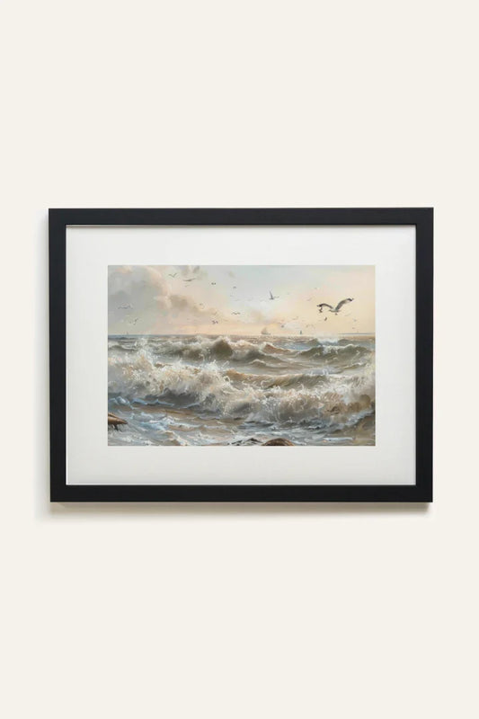 JOURNEY OF WAVES, Toile Rigide