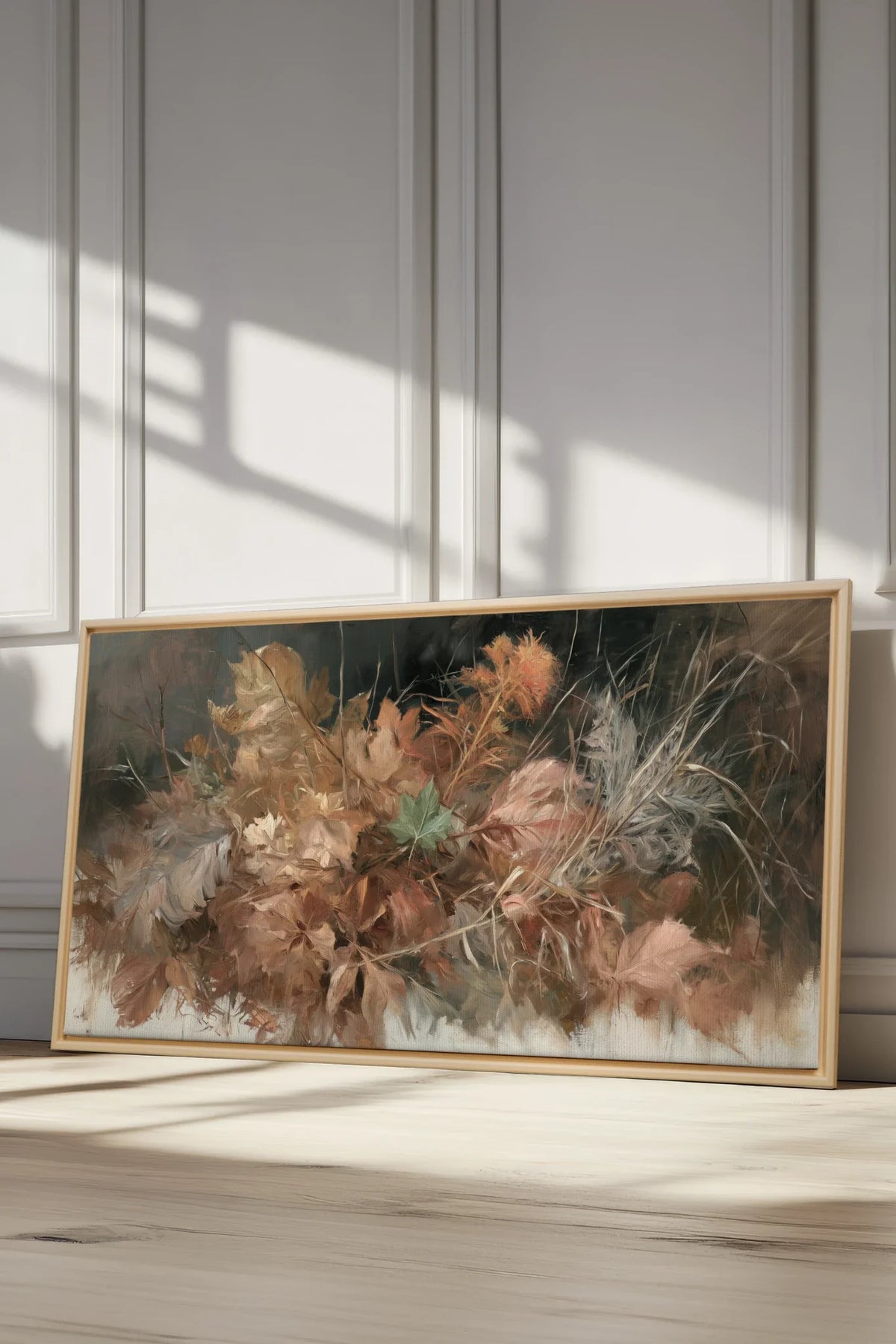 LES DERNIÈRES FEUILLES mockup naturel clair