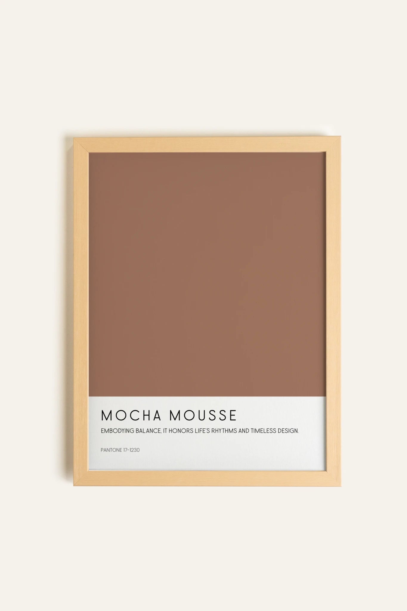 MOCHA MOUSSE, Toile Rigide