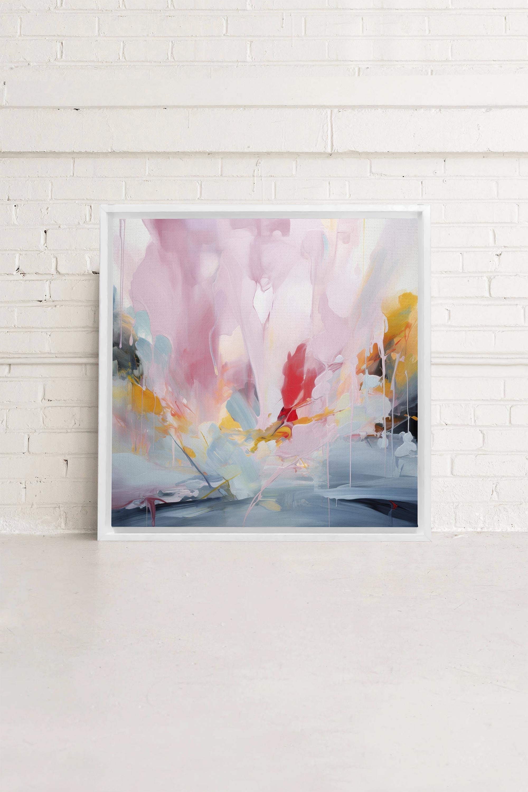 RADIANT ILLUSIONS, Oeuvre sur toile étiré
