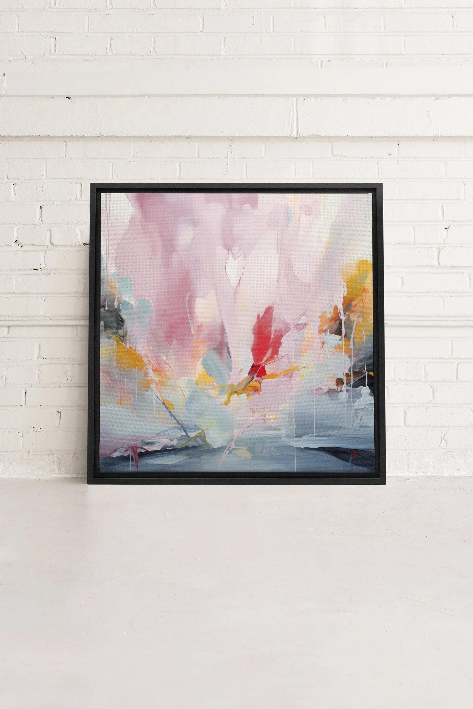 RADIANT ILLUSIONS, Oeuvre sur toile étiré