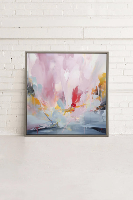 RADIANT ILLUSIONS, Oeuvre sur toile étiré