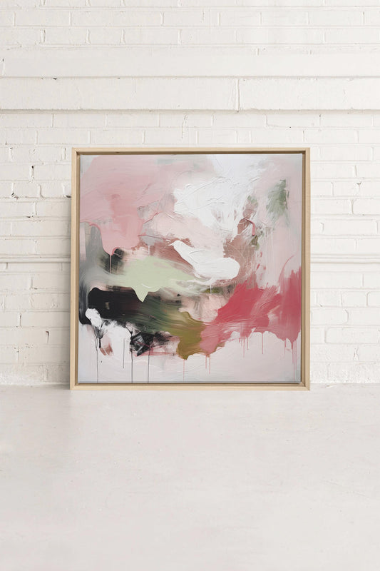 COLORFUL WHISPERS, Oeuvre sur toile étiré