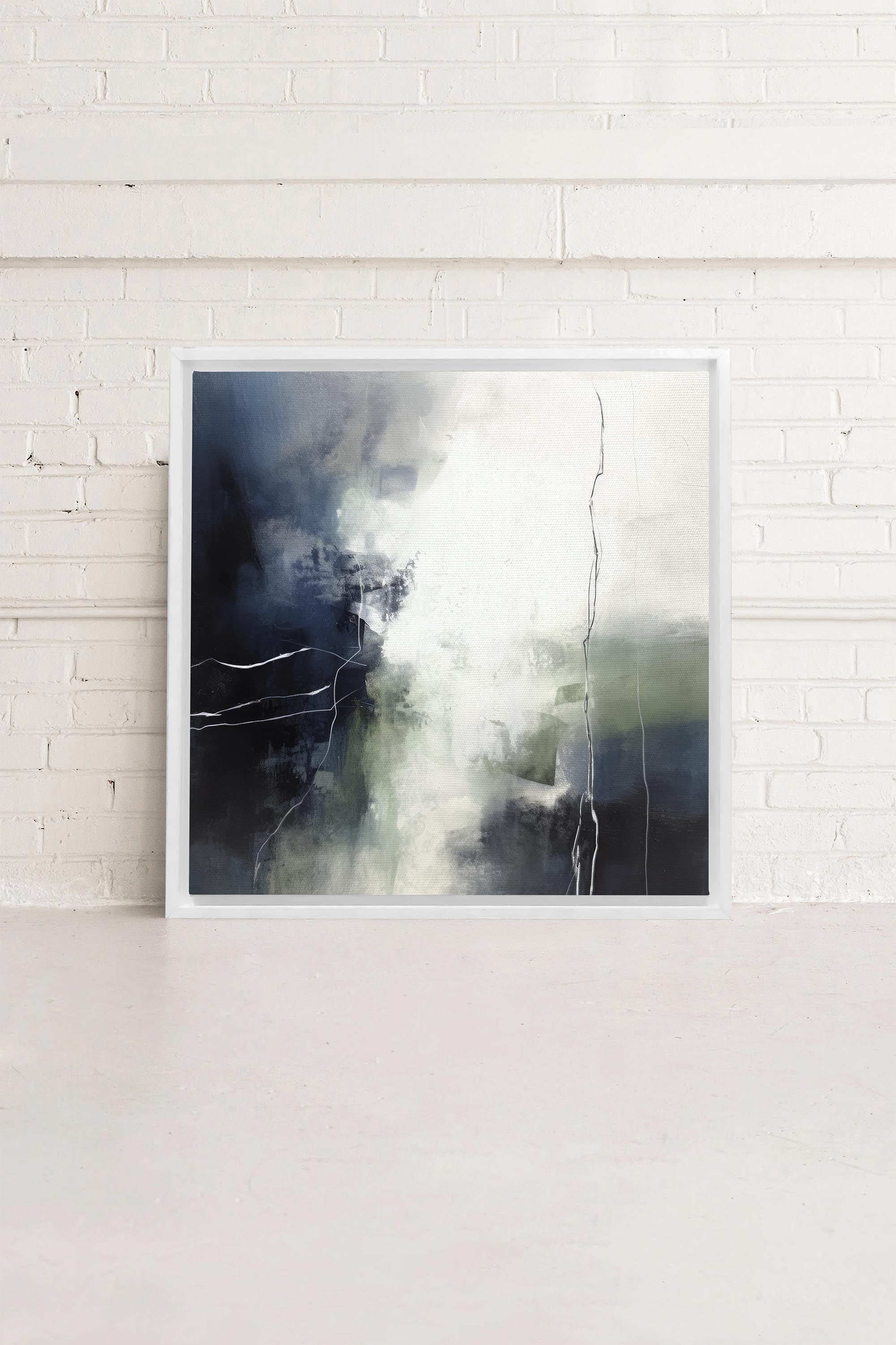 CHAOS TO CLARITY, Oeuvre sur toile étiré