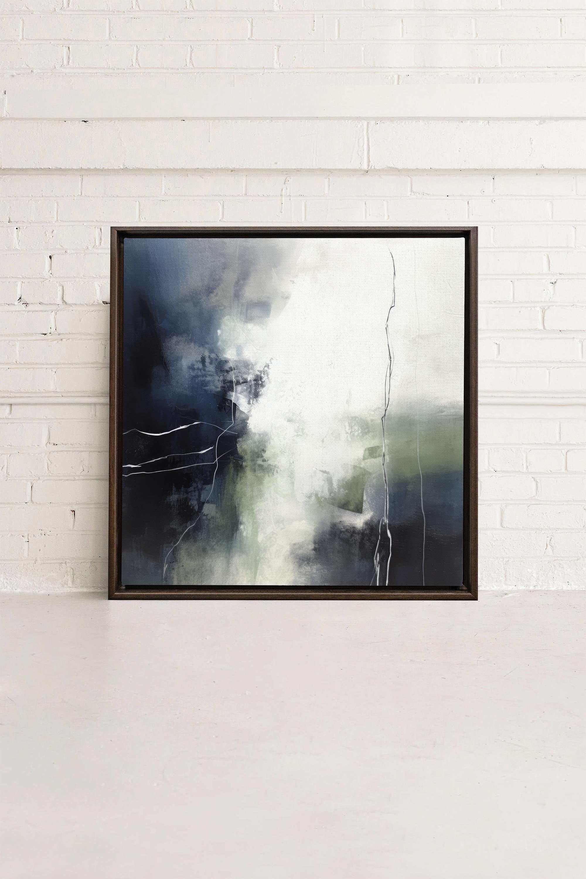 CHAOS TO CLARITY, Oeuvre sur toile étiré