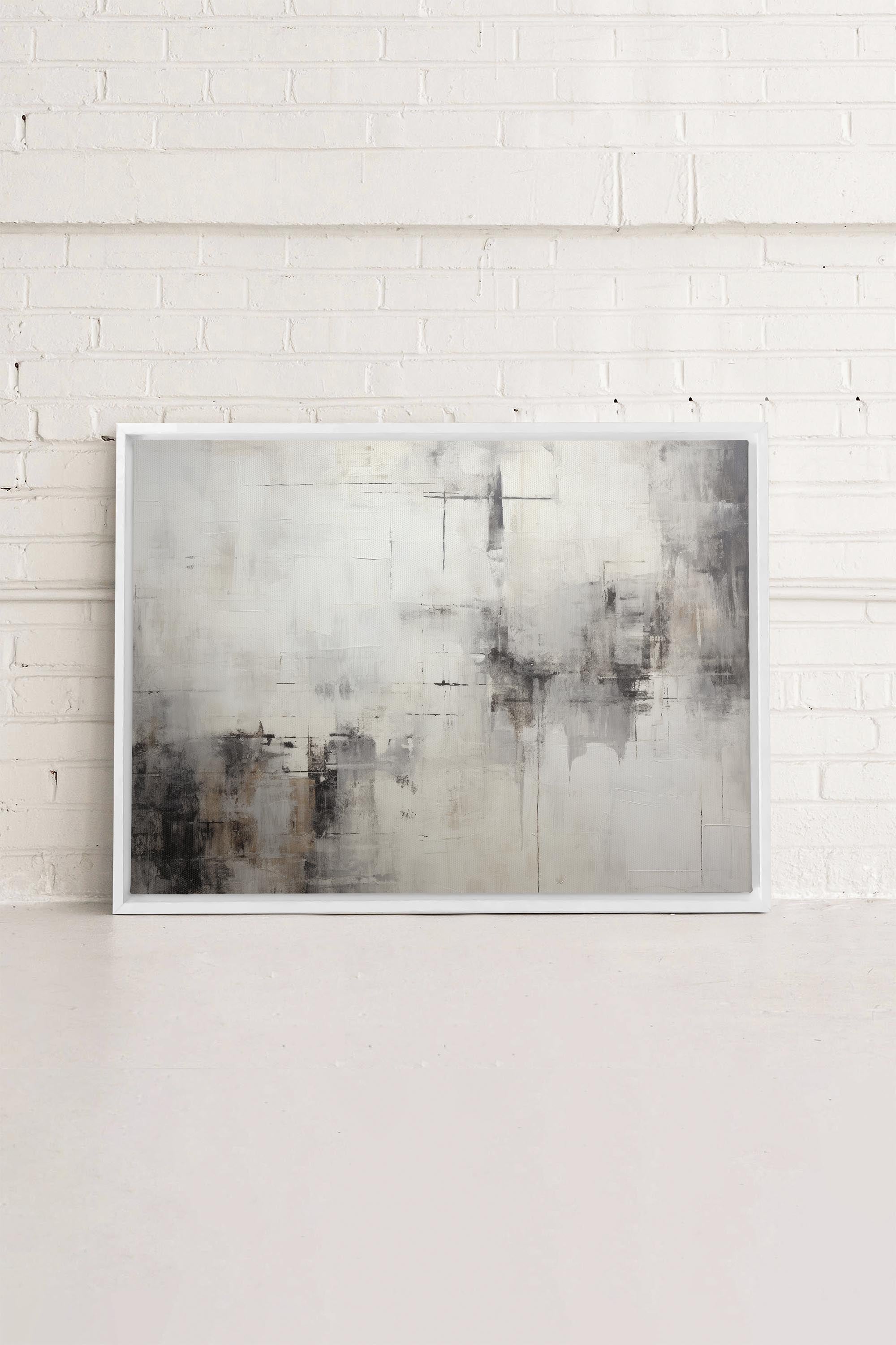 LIGHT AND SHADOW, Oeuvre sur toile étiré