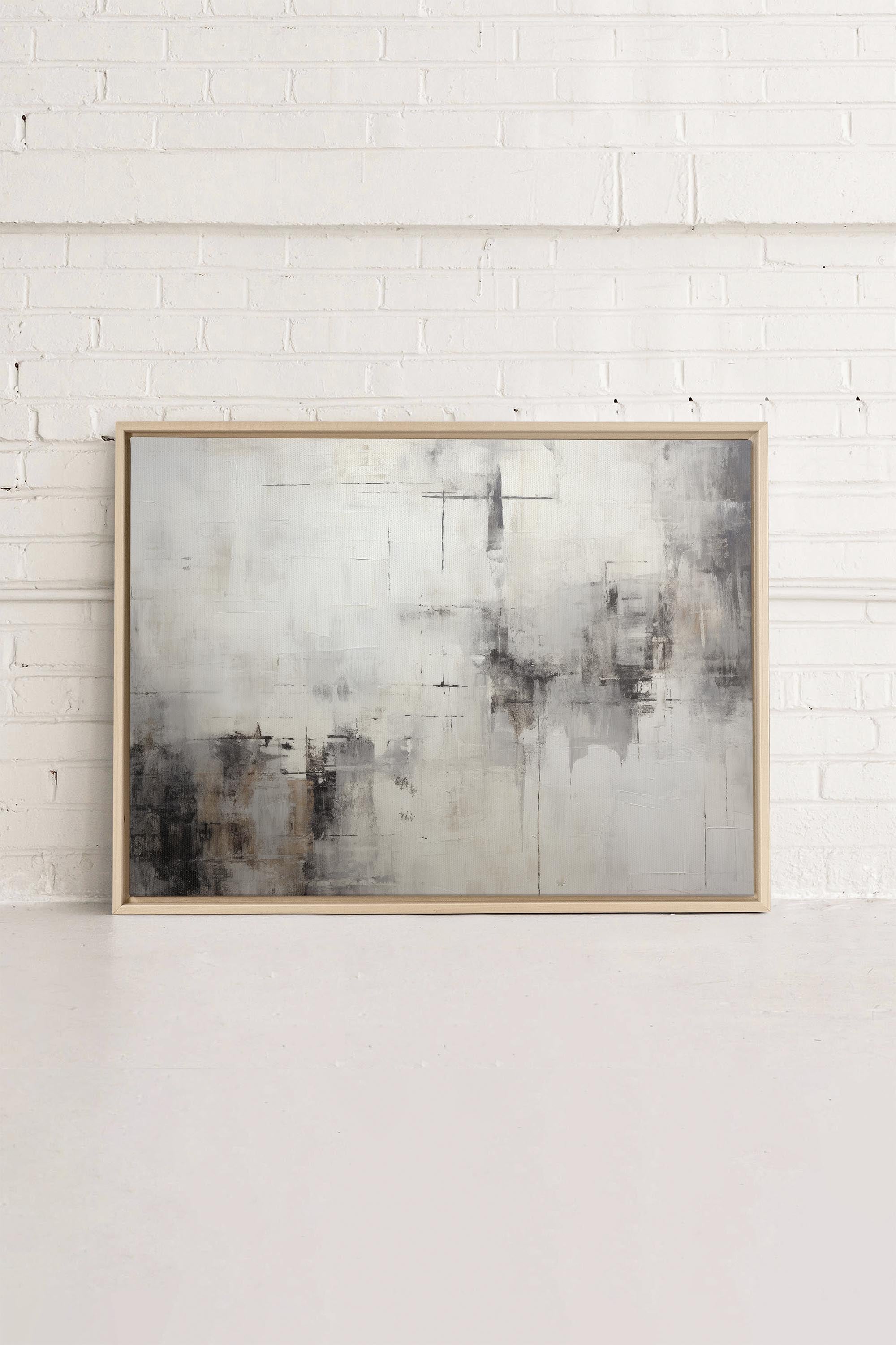 LIGHT AND SHADOW, Oeuvre sur toile étiré