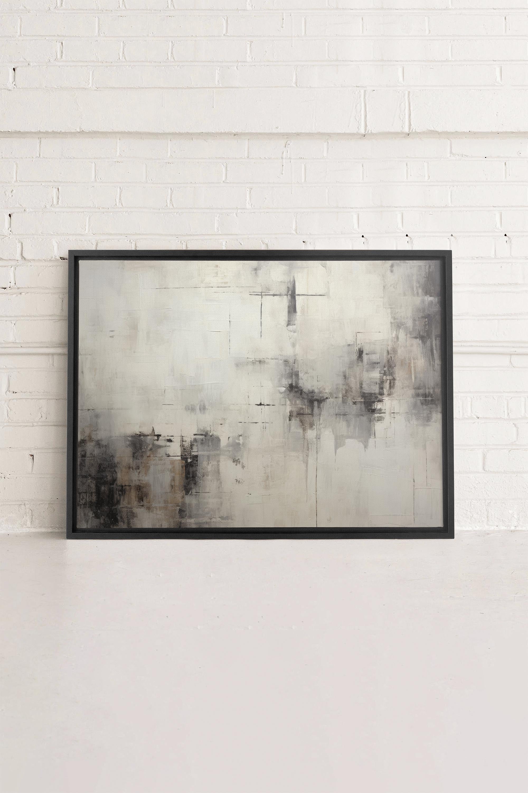 LIGHT AND SHADOW, Oeuvre sur toile étiré