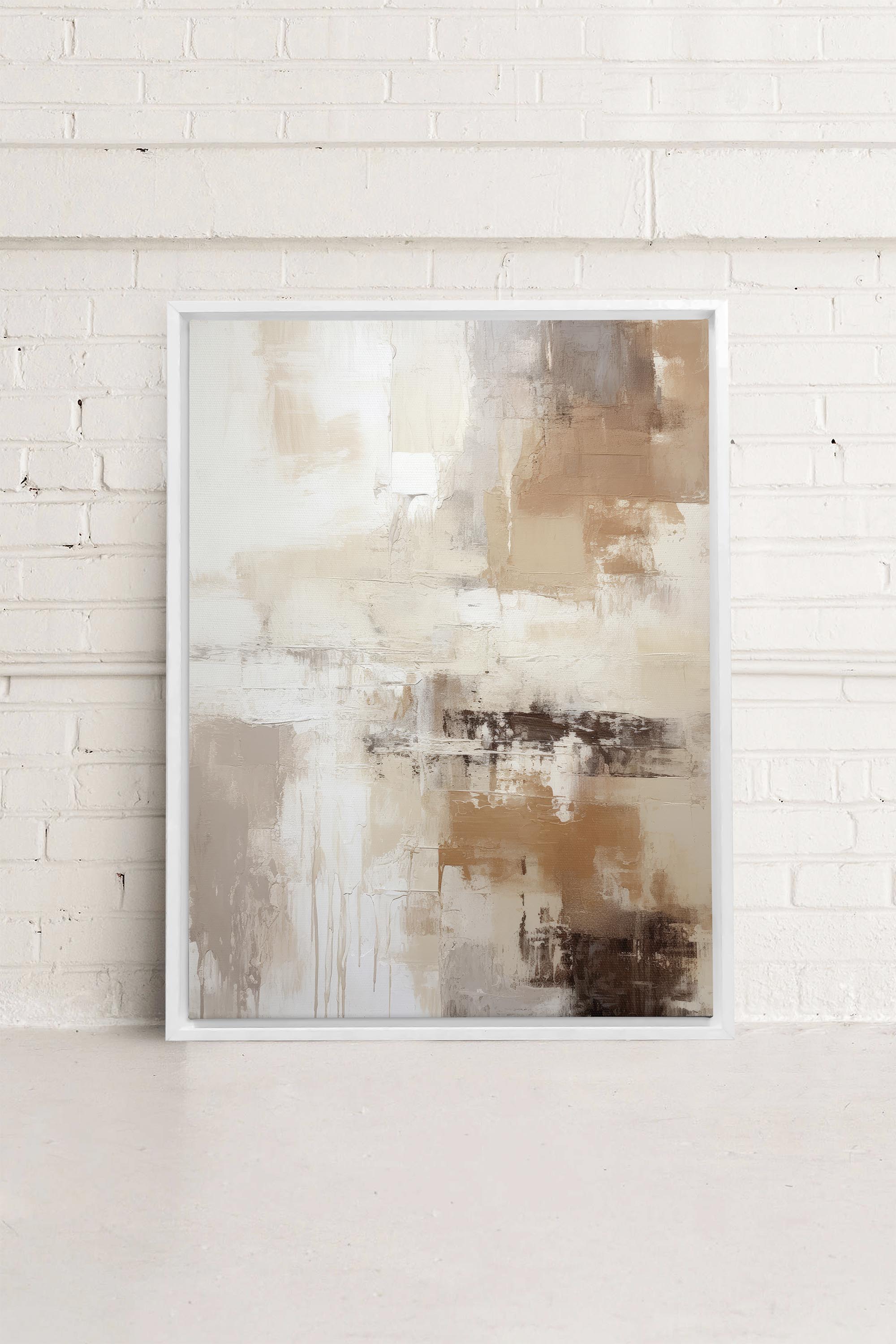 NEUTRAL EXPRESSIONS, Oeuvre sur toile étiré
