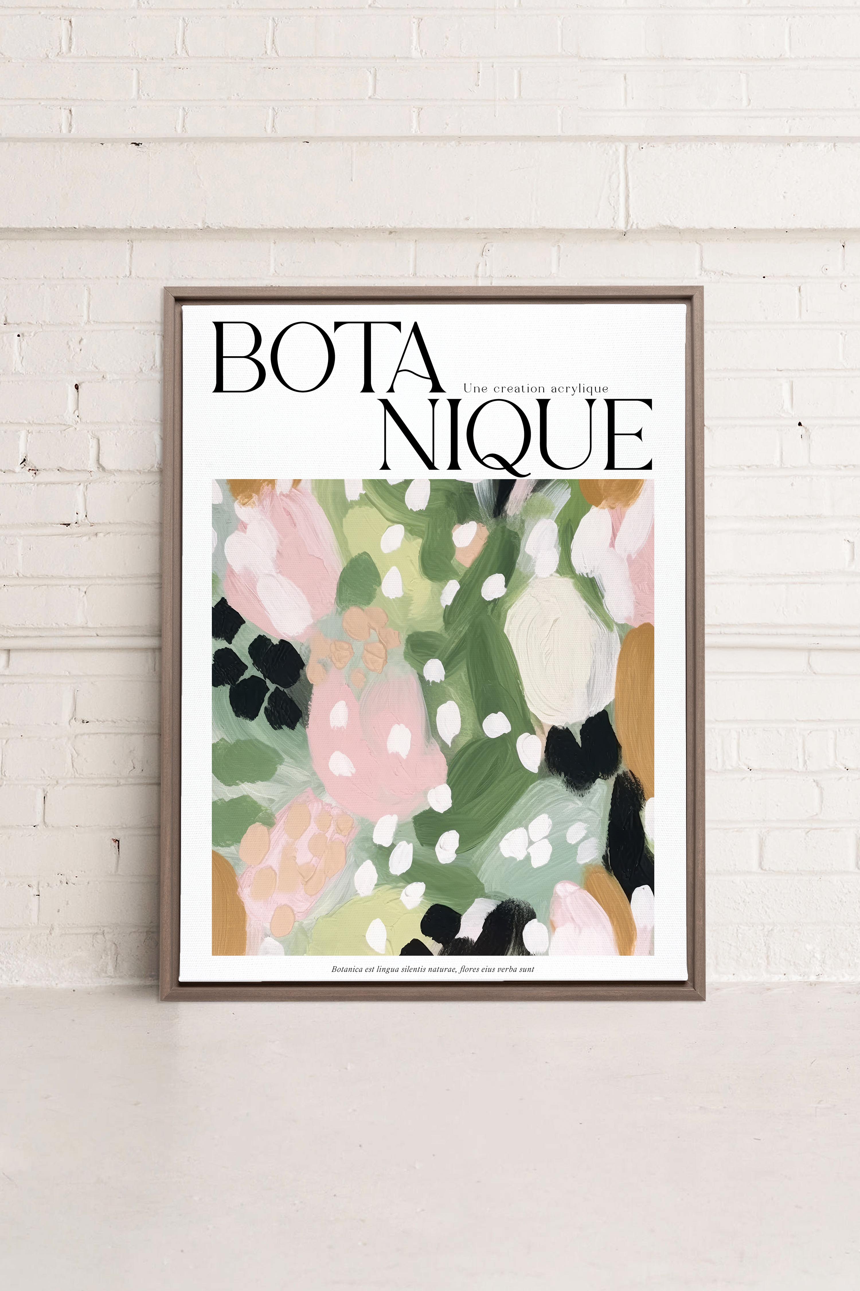 FLORES, Oeuvre sur toile étiré