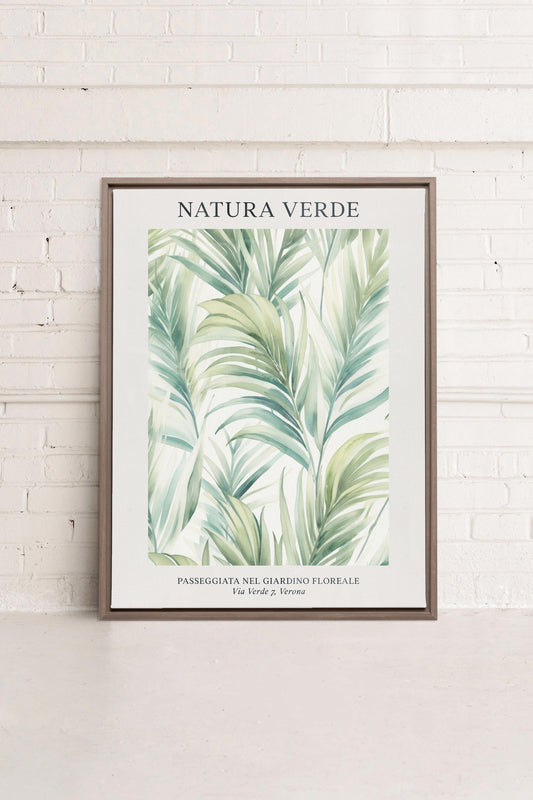 VEGETALI, Work on stretched canvas