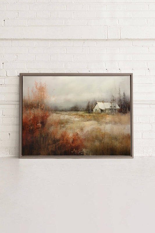 AMBER BLISS, Oeuvre sur toile étiré