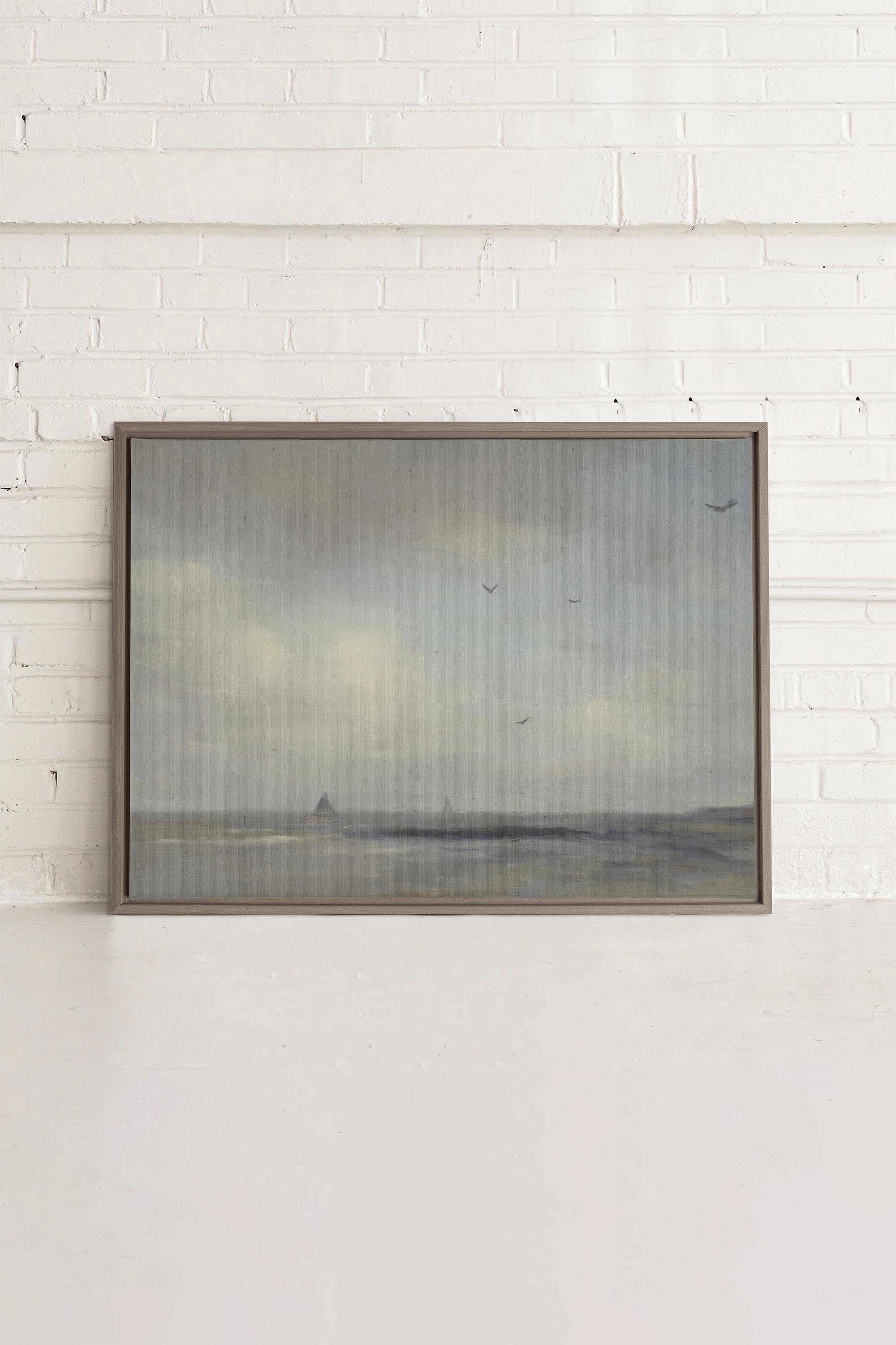 COASTLINE, printed canvas