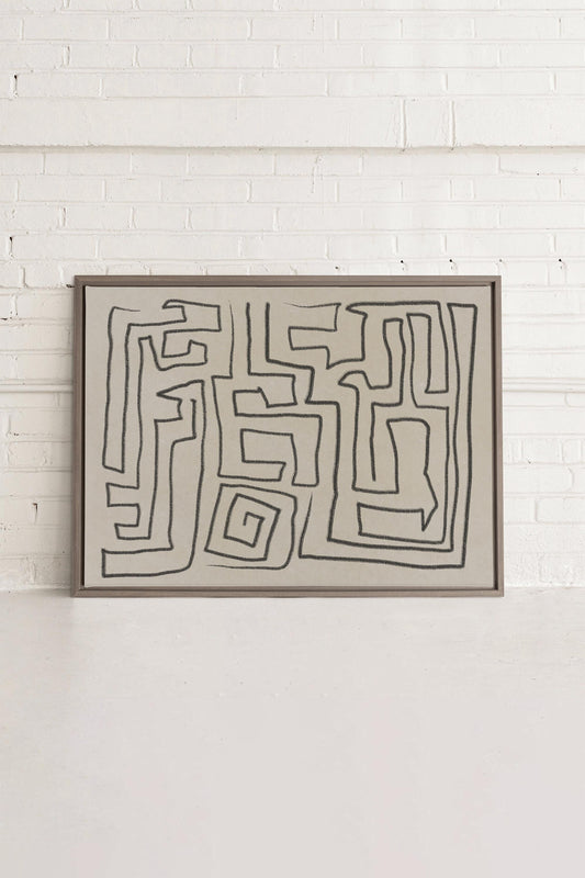 MIXED, Oeuvre sur toile étiré