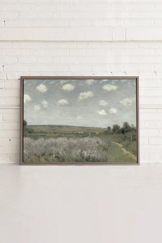 Vibrant Meadows, Oeuvre sur toile étiré