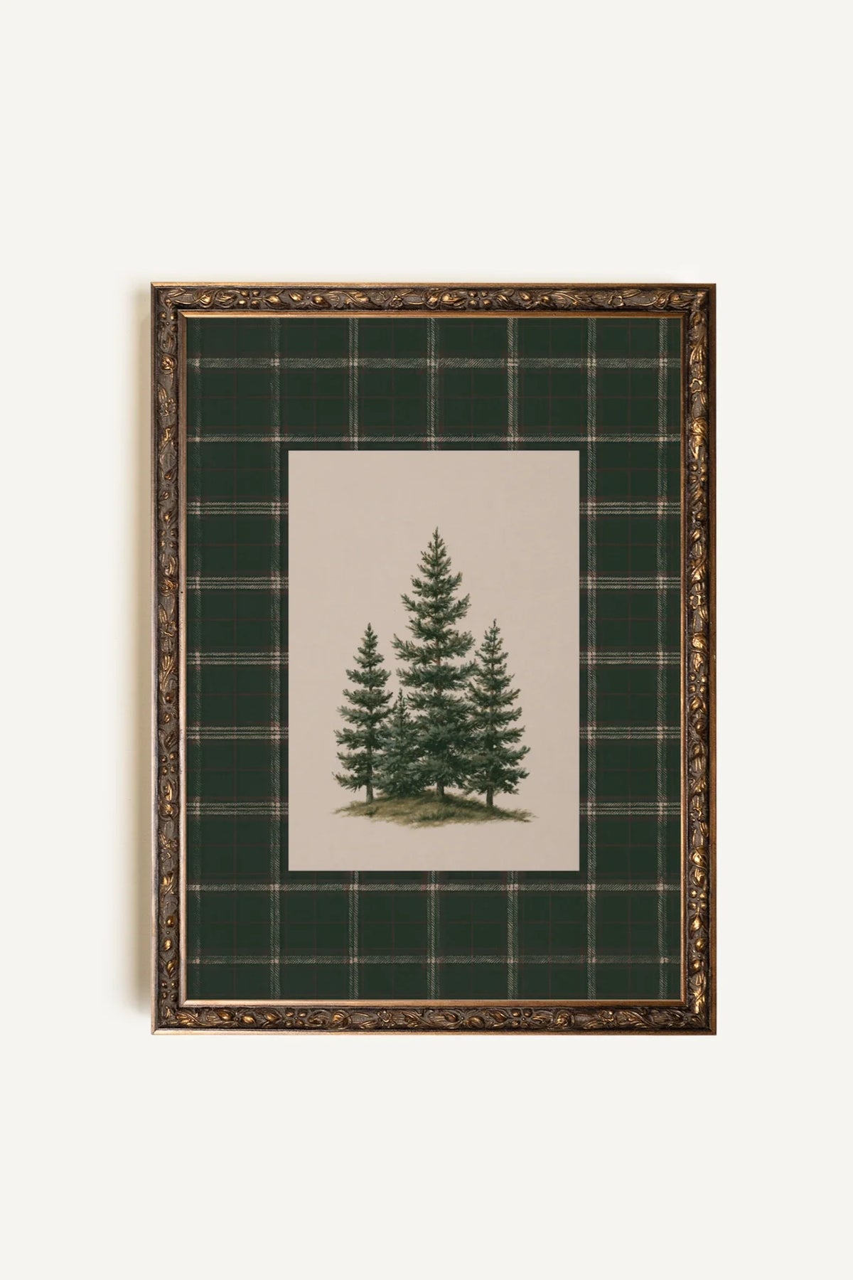 OLK_HLD_20, Oeuvre sur toile rigide, encadré Vintage Bronze