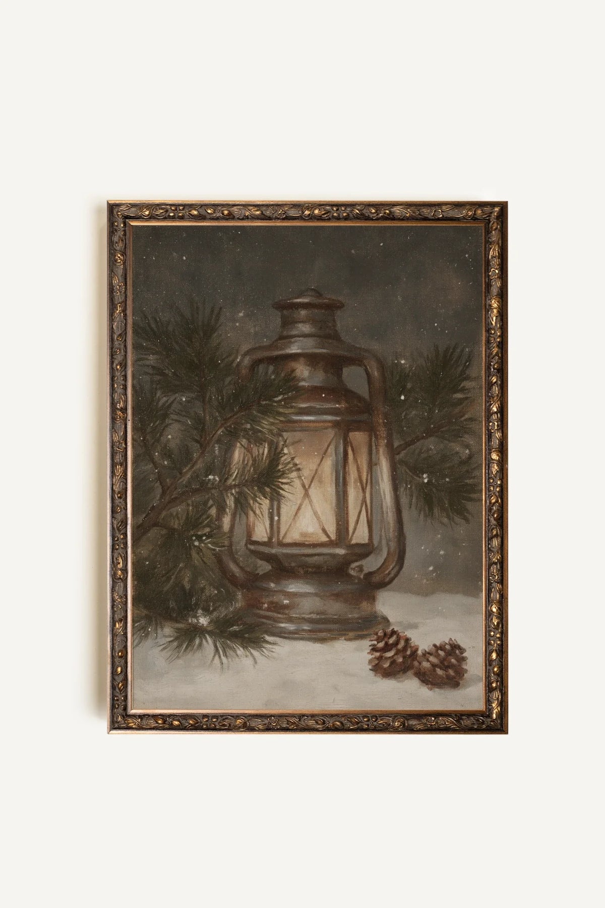 OLK_HLD_25, Oeuvre sur toile rigide, encadré Vintage Bronze