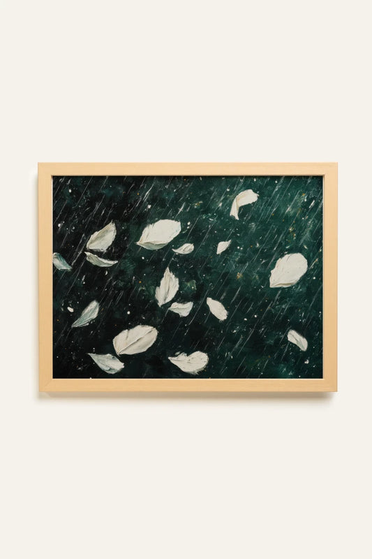 PETALS IN THE NIGHT, Toile Rigide