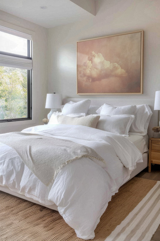 ROSE MIST, Work on stretched canvas