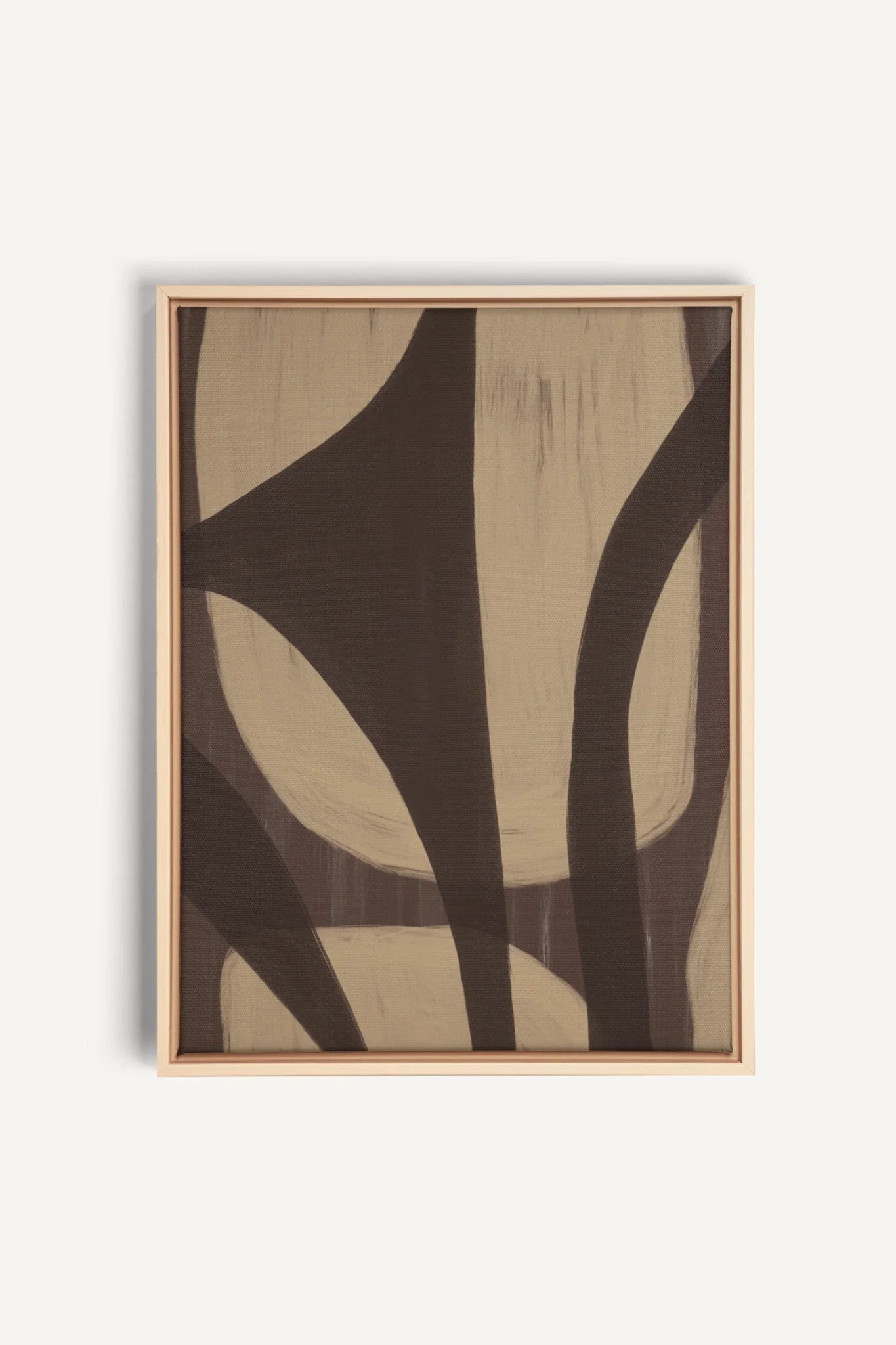 SOFT PATHWAYS, Artwork on stretched canvas, framed Natural Light