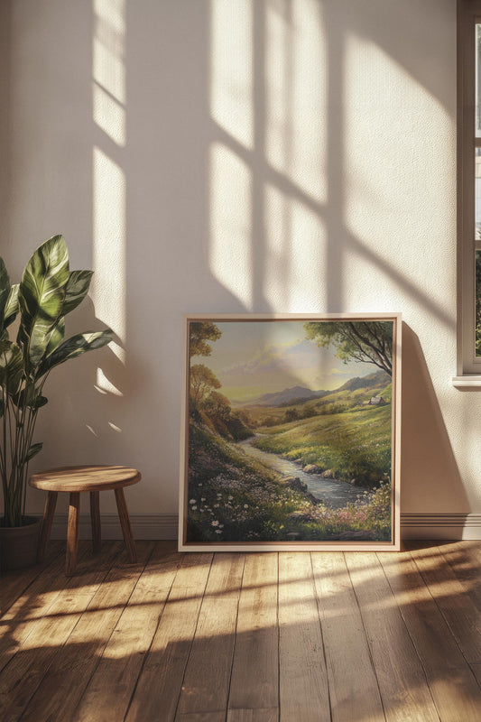 VIRGO'S HAVEN, Oeuvre sur toile étirée