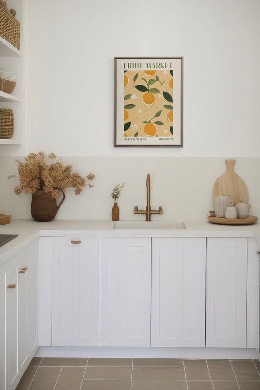 ORANGE TANGO, toile imprimée