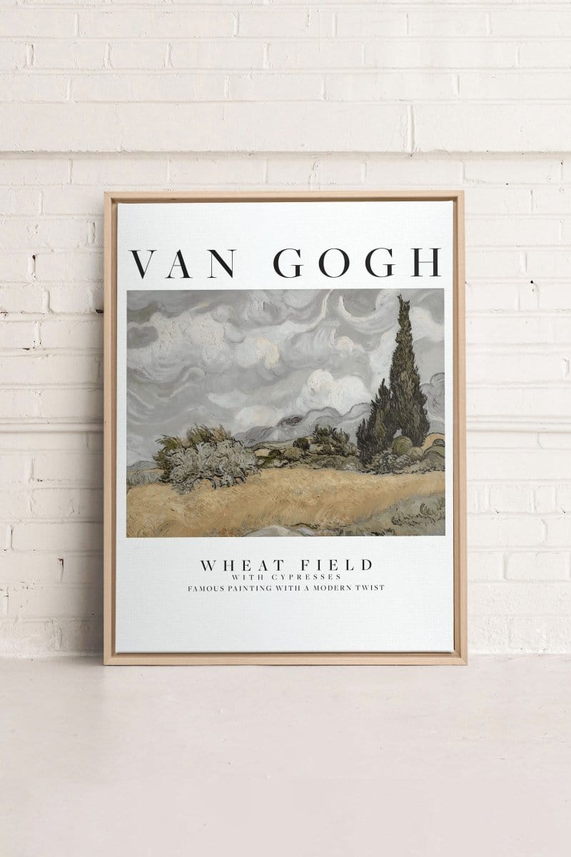 WHEATS FIELD, Work on stretched canvas