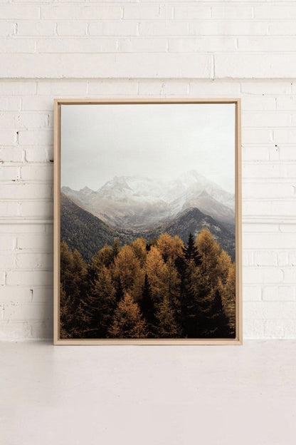 OCTOBER COLORS, Oeuvre sur toile étirée