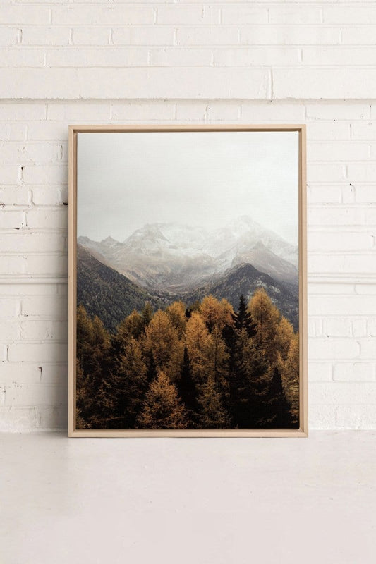 OCTOBER COLORS, printed canvas