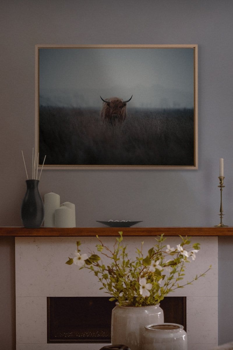 NOTHINGNESS, Oeuvre sur toile étirée
