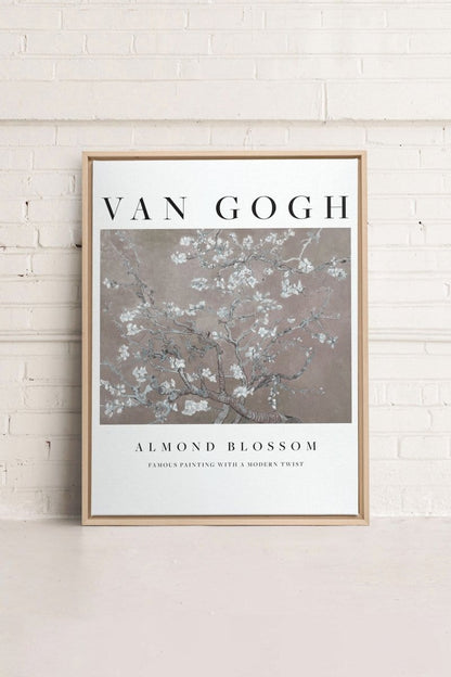 ALMOND BLOSSOM, printed canvas