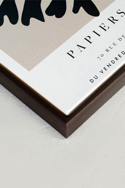 CUT PAPER, printed canvas