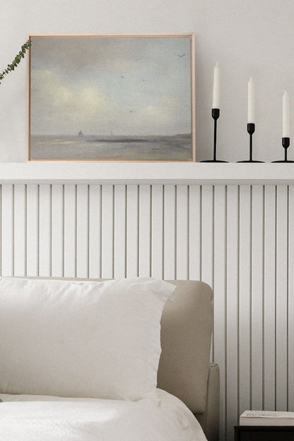 COASTLINE, printed canvas