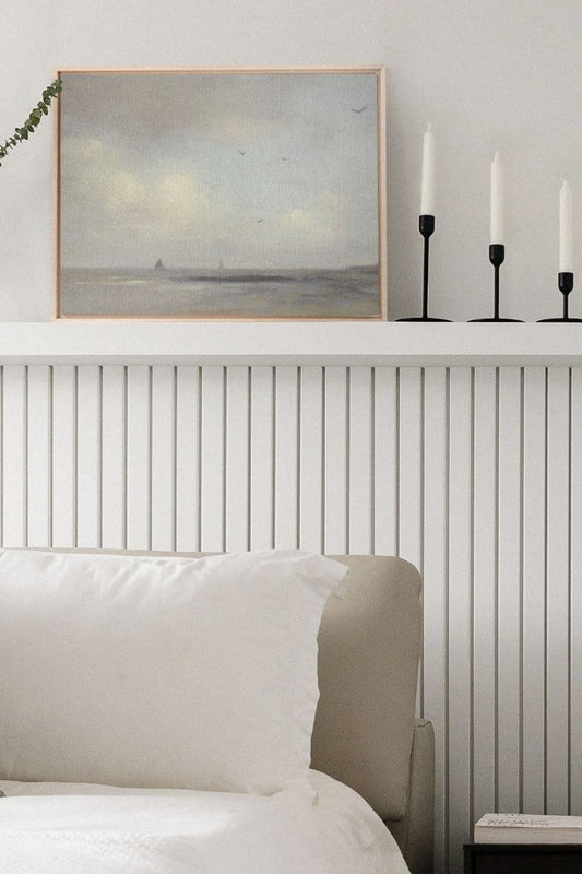 COASTLINE, printed canvas