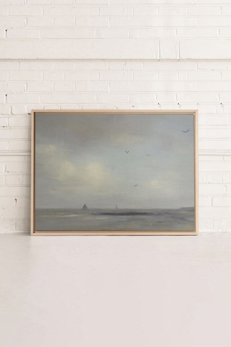 COASTLINE, Oeuvre sur toile étirée